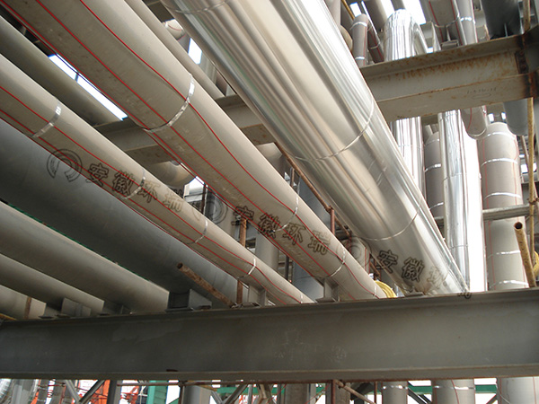 DN80化工管道電伴熱安裝方法
